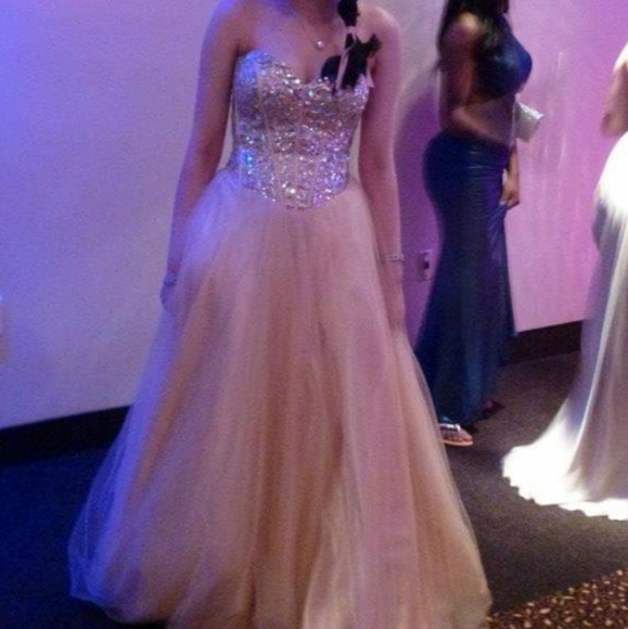 Joseph Ribkoff Princess Prom Dress - Picture 3 of 3